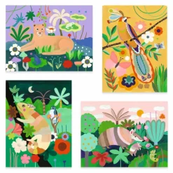Peinture Forêt tropicale