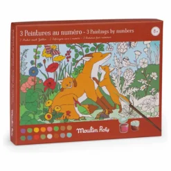 Peintures au numéro Le jardinier