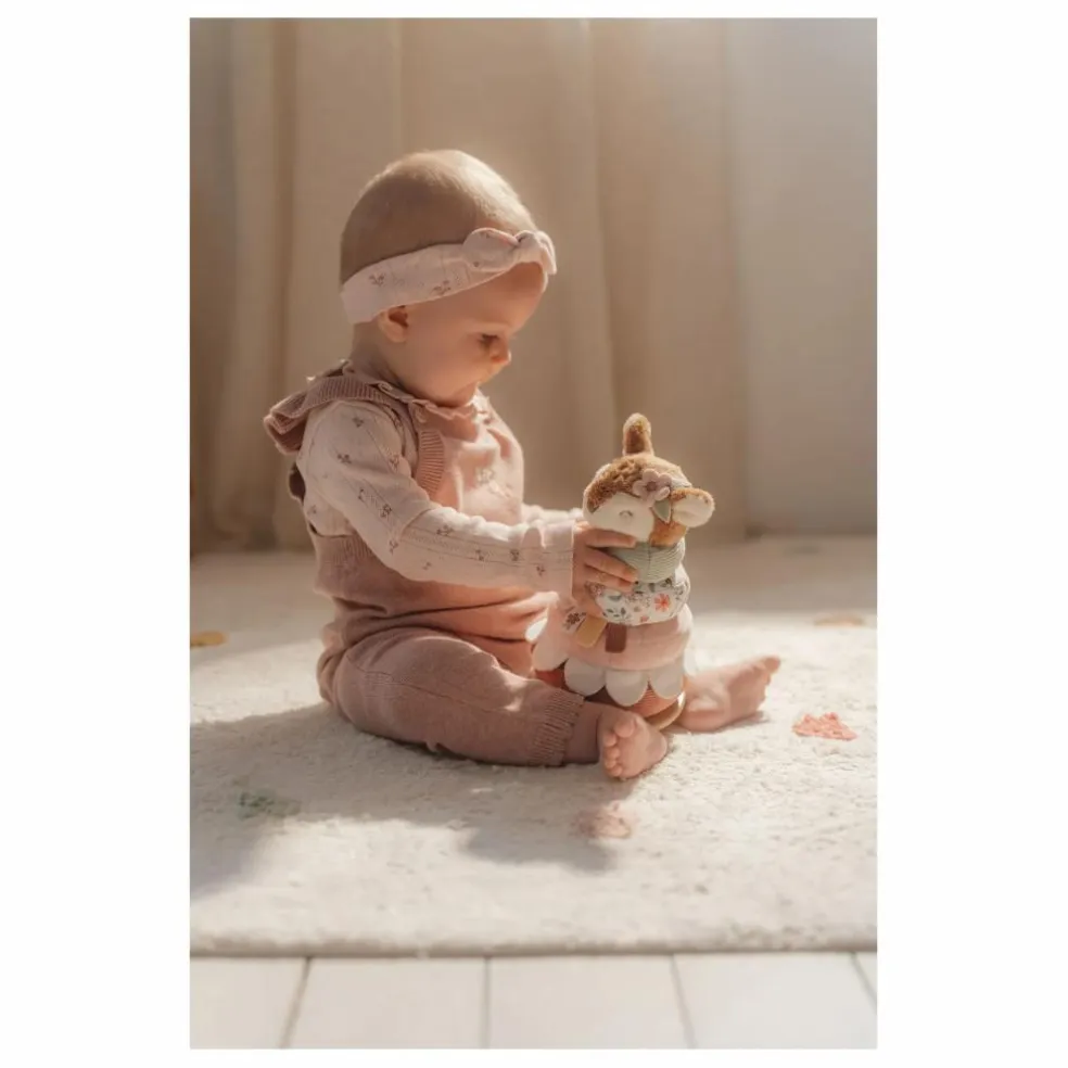 Peluche à empiler Faon FSC - Fairy Garden | Rose