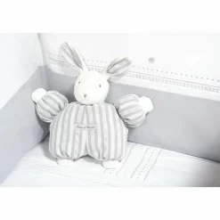 Peluche Augustin le lapin 1977 - 25 cm | Gris