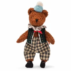 Peluche Baba le Grand Ours avec sa boîte | Brun
