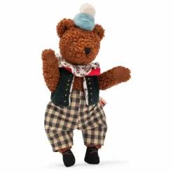Peluche Baba le Grand Ours avec sa boîte | Brun