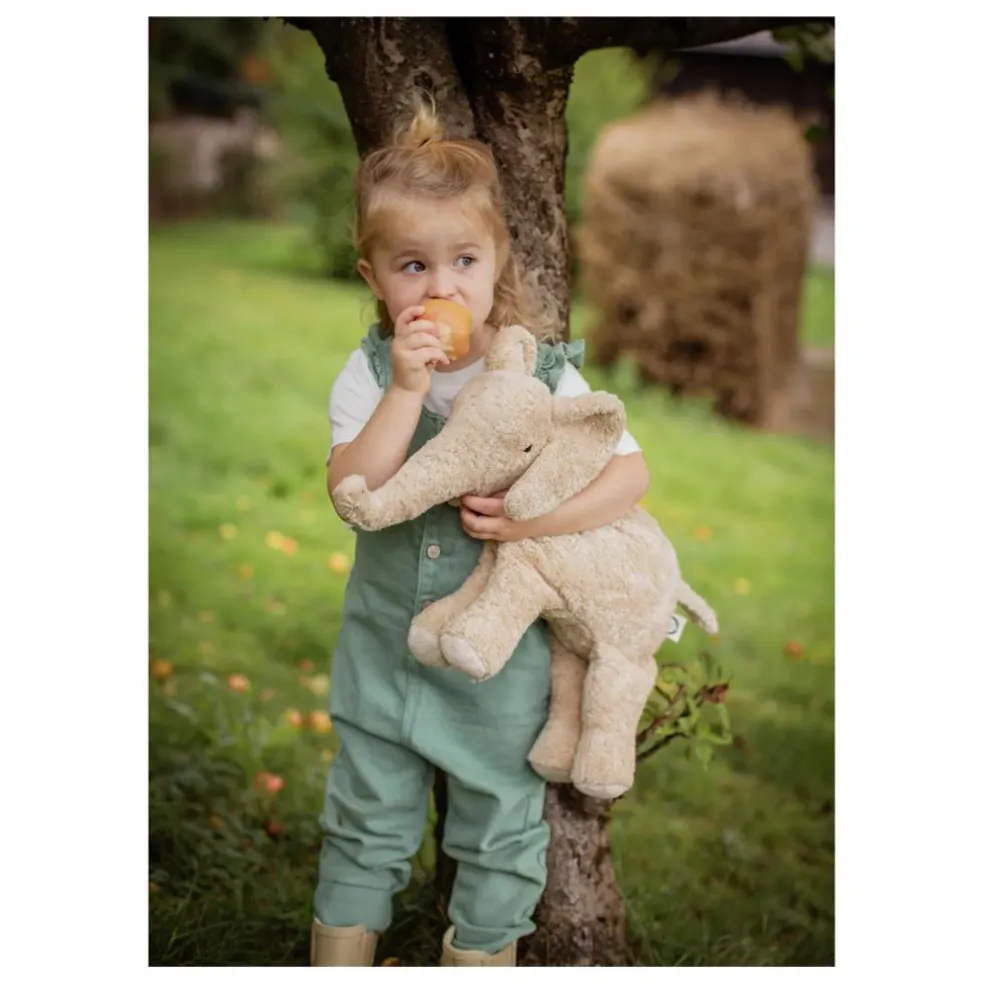Peluche bouillote Elephant | Beige