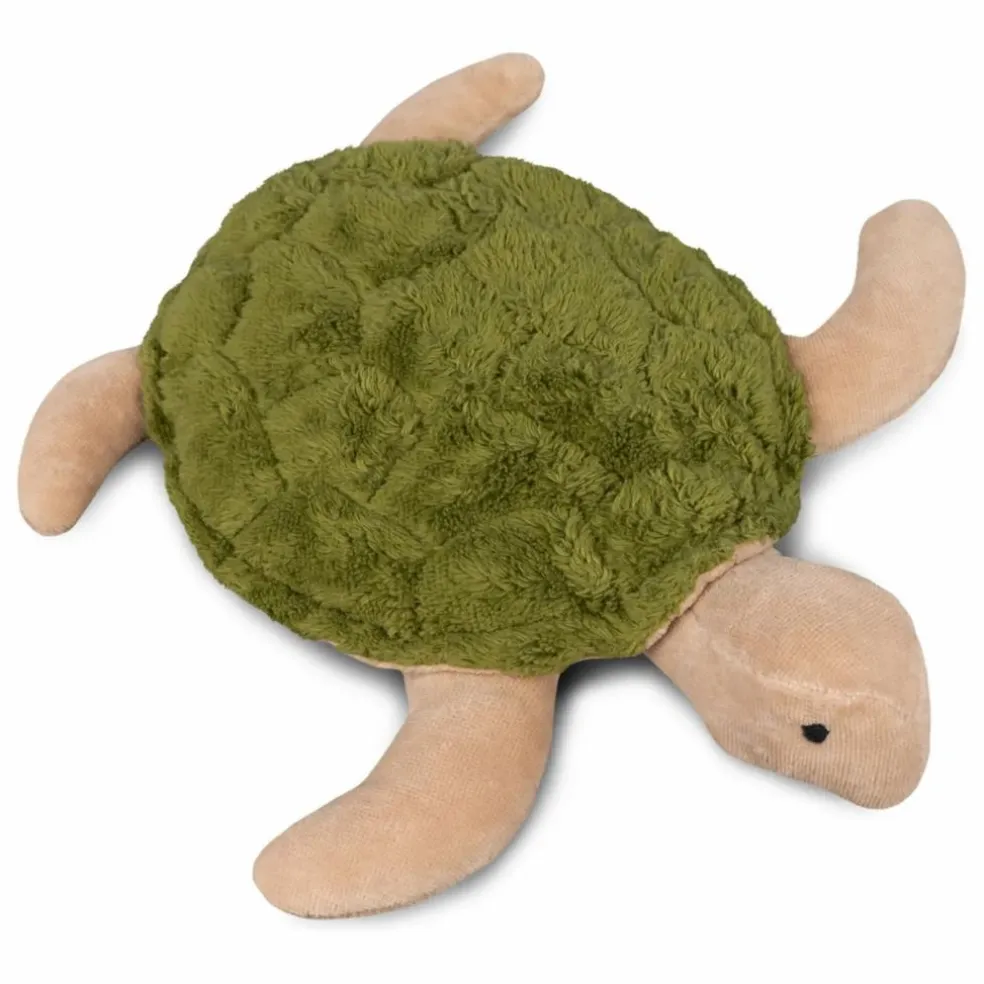 Peluche bouillote Tortue | Vert kaki