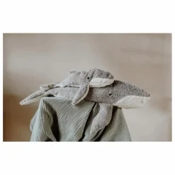 Peluche bouillotte baleine | Gris
