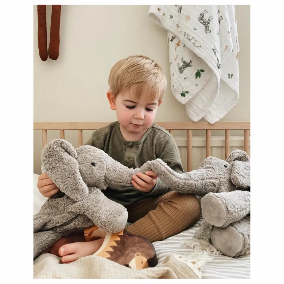 Peluche bouillotte Eléphant