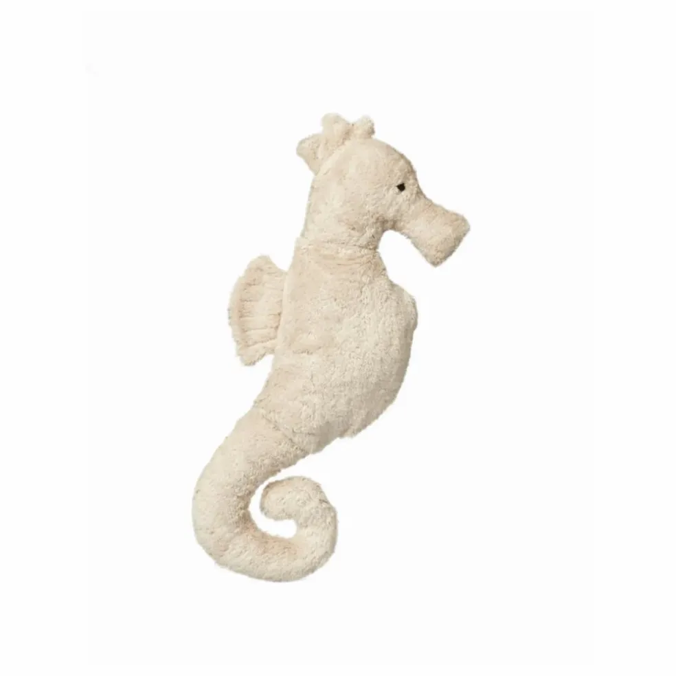 Peluche bouillotte hippocampe | Rose