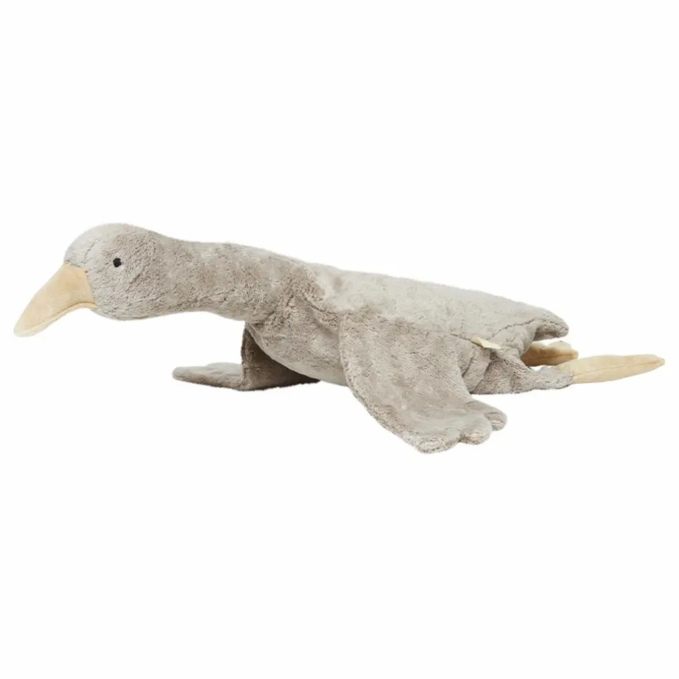 Peluche bouillotte Oie | Gris