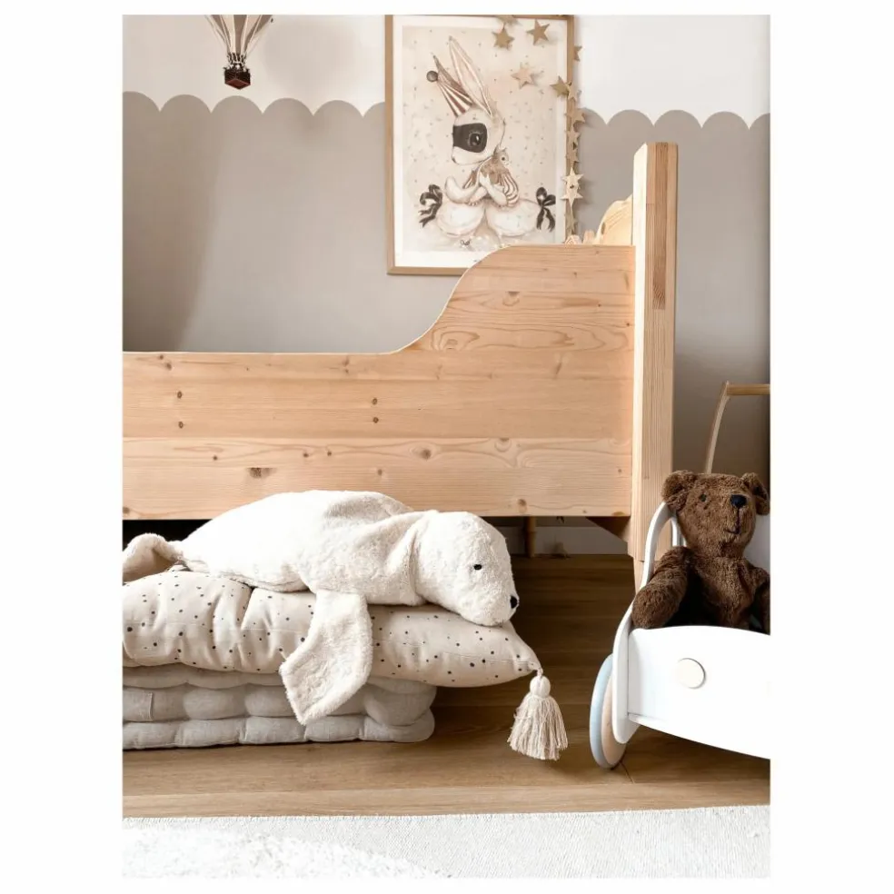 Peluche bouillotte Phoque | Blanc