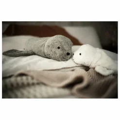 Peluche bouillotte Phoque | Gris