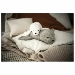 Peluche bouillotte Phoque | Gris