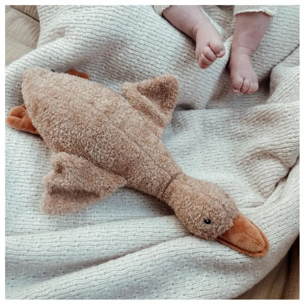 Peluche bruit blanc Liva | Marron clair