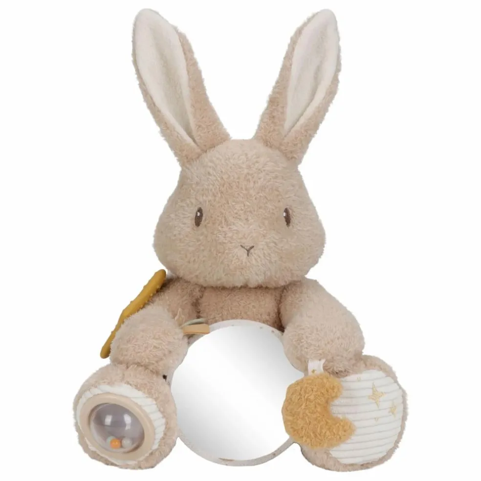 Peluche d'activité Lapin | Crème