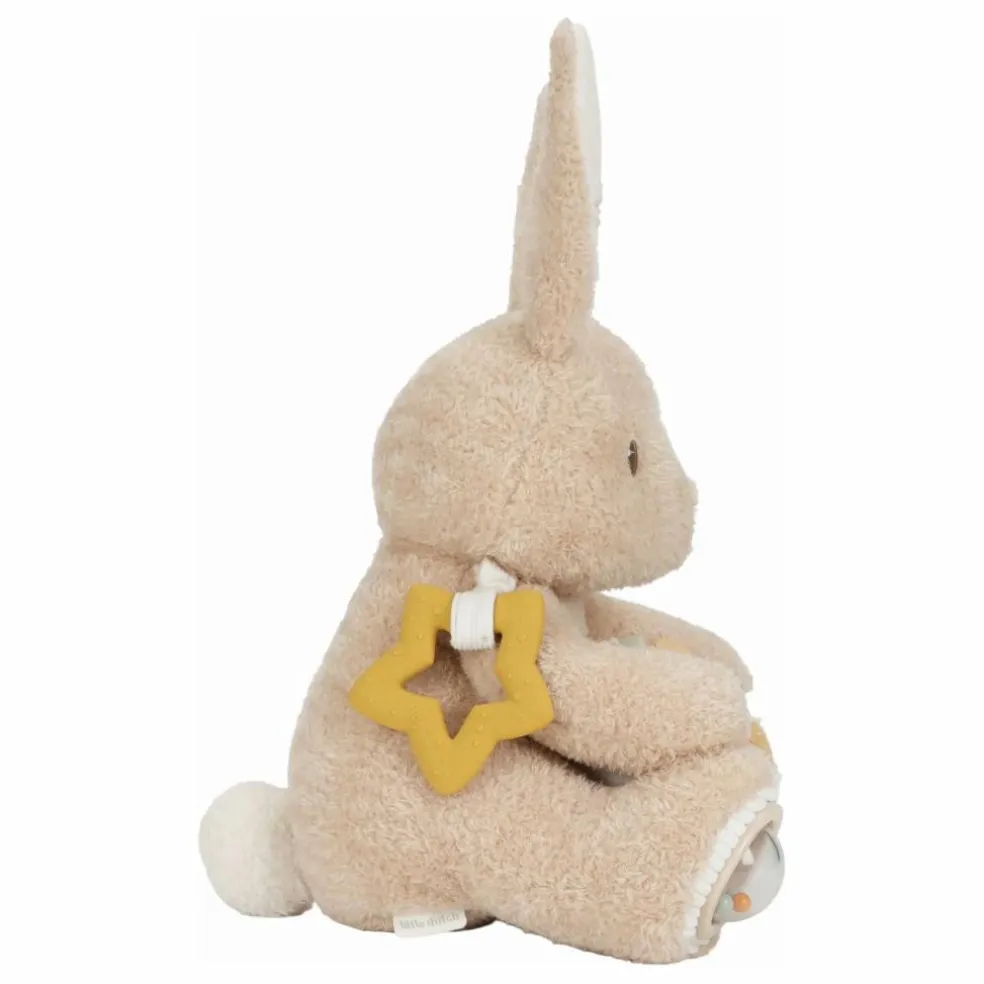 Peluche d'activité Lapin | Crème