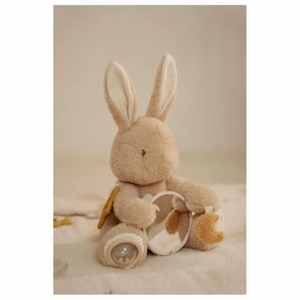 Peluche d'activité Lapin | Crème