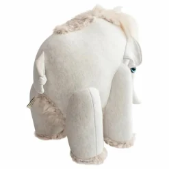 Peluche géante Mammouth 45 cm | Gris clair
