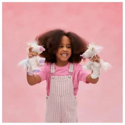 Peluche Licorne Sparkle | Rose pâle