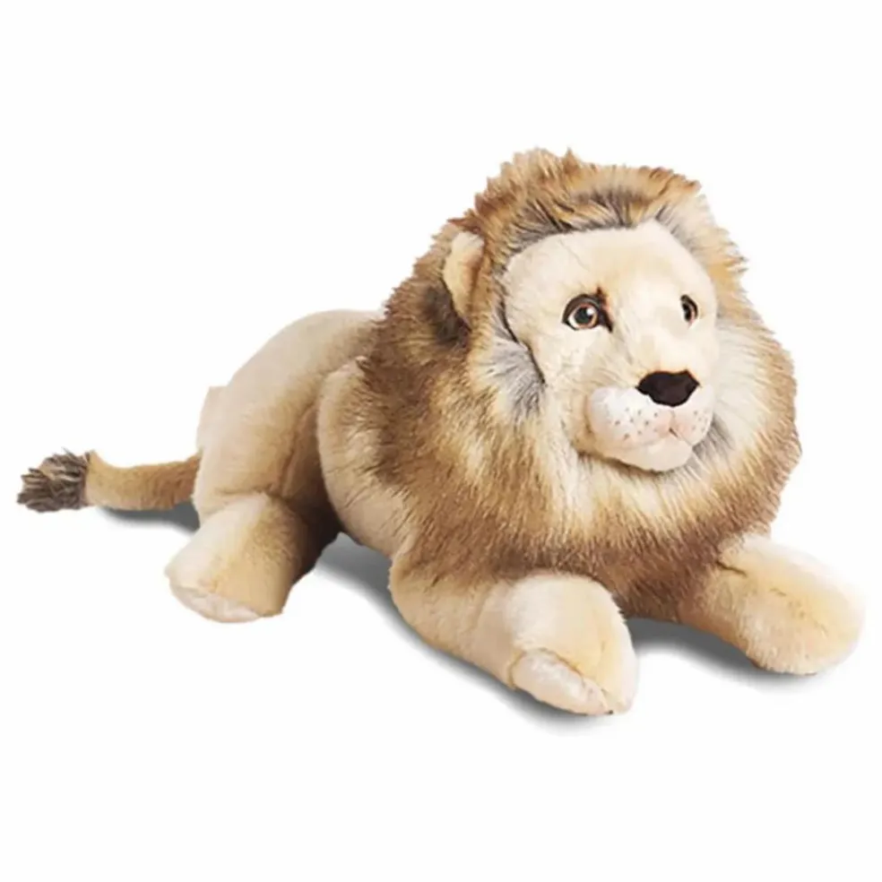 Peluche Lion Melchior 40 cm | Beige