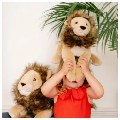 Peluche Lion Melchior 40 cm | Beige