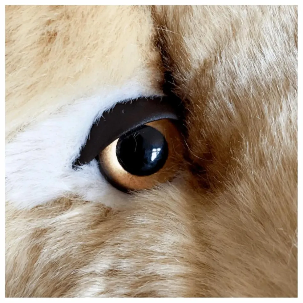 Peluche Lion Melchior 40 cm | Beige