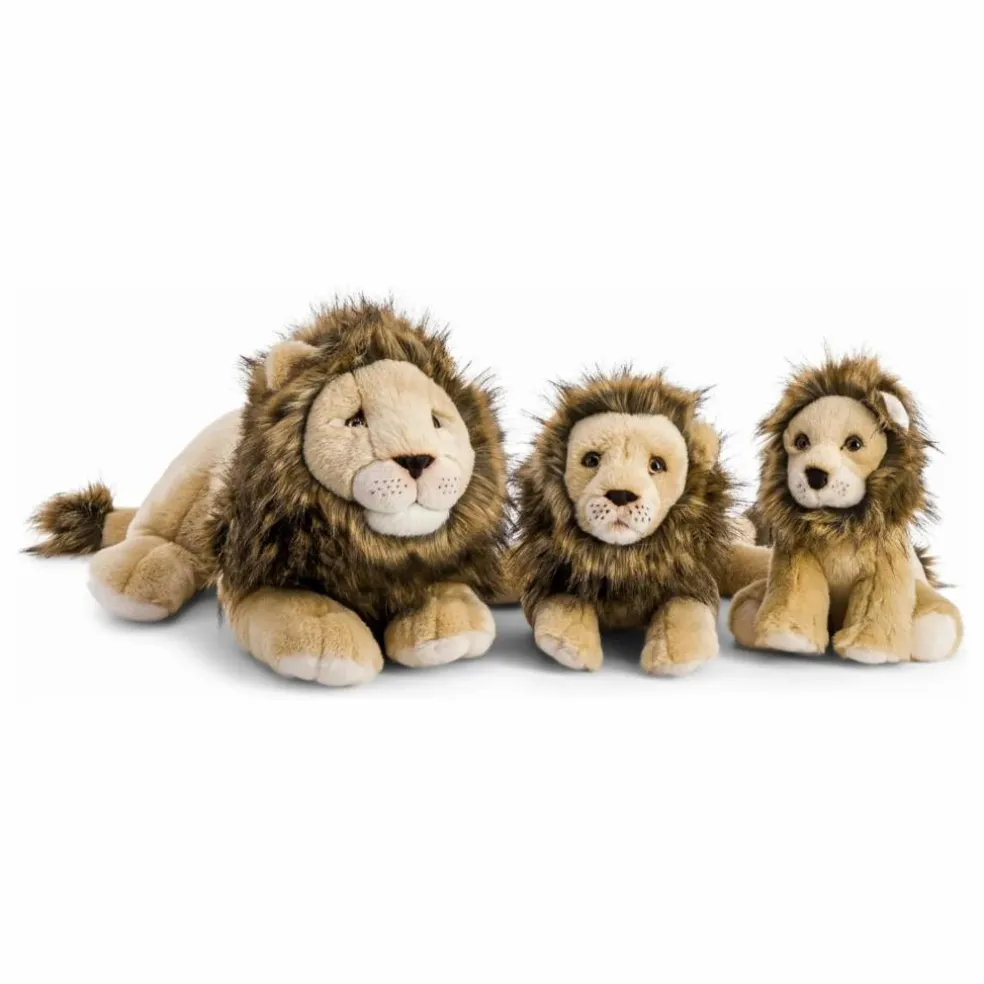 Peluche Lion Melchior 30 cm | Beige