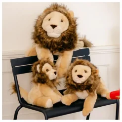Peluche Lion Melchior 30 cm | Beige