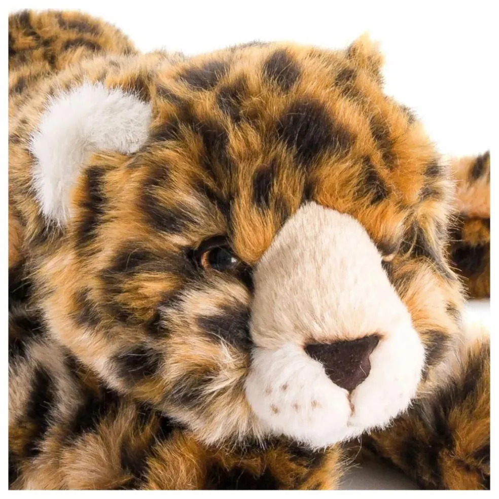 Peluche Léopard Sasha 35 cm | Marron