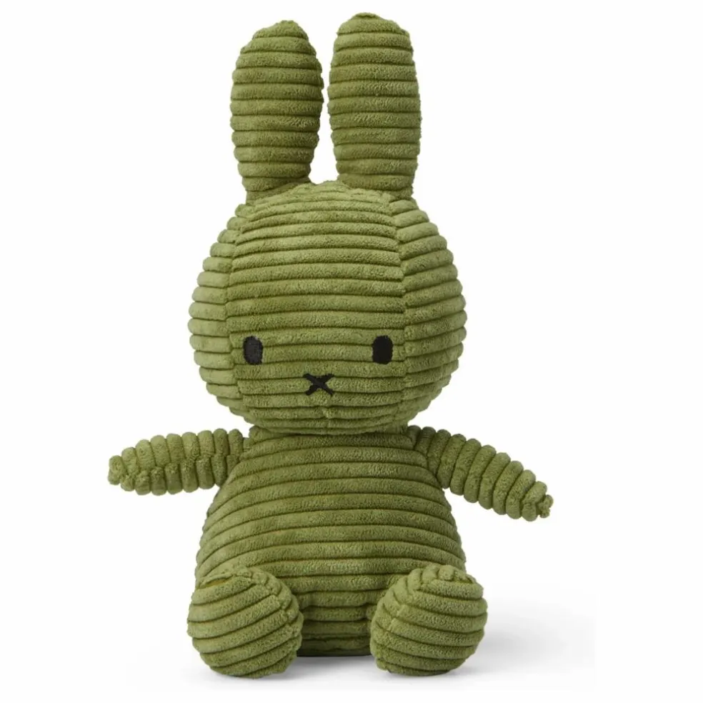 Peluche Miffy en velours côtelé | Sauge
