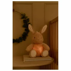 Peluche musicale et lumineuse Lapin | Crème