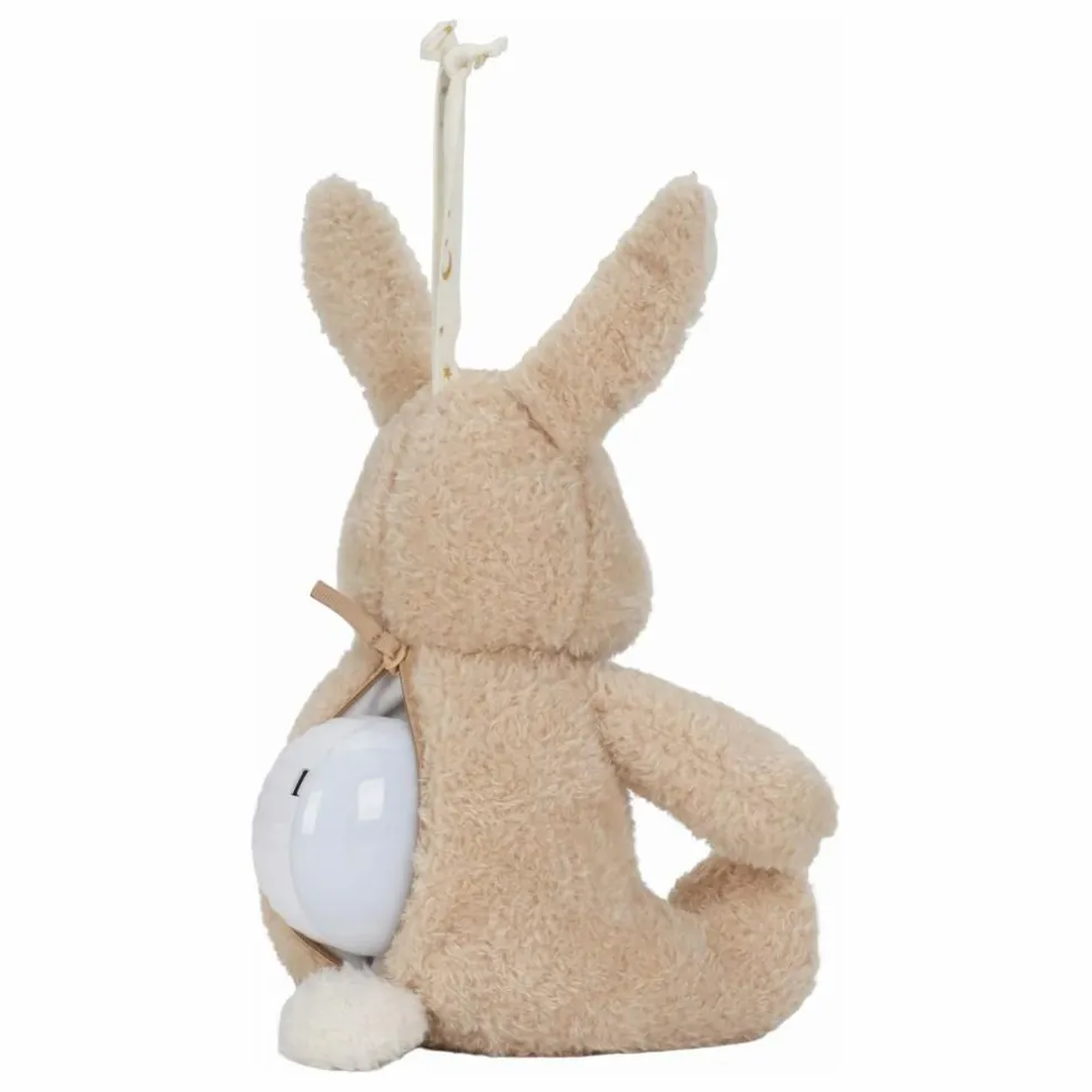 Peluche musicale et lumineuse Lapin | Crème