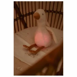 Peluche musicale et lumineuse Oie | Blanc