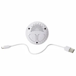 Peluche musicale et lumineuse Oie | Blanc