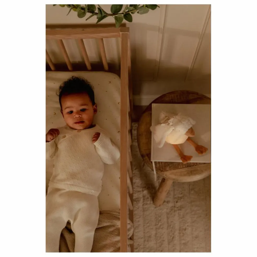 Peluche musicale et lumineuse Oie | Blanc