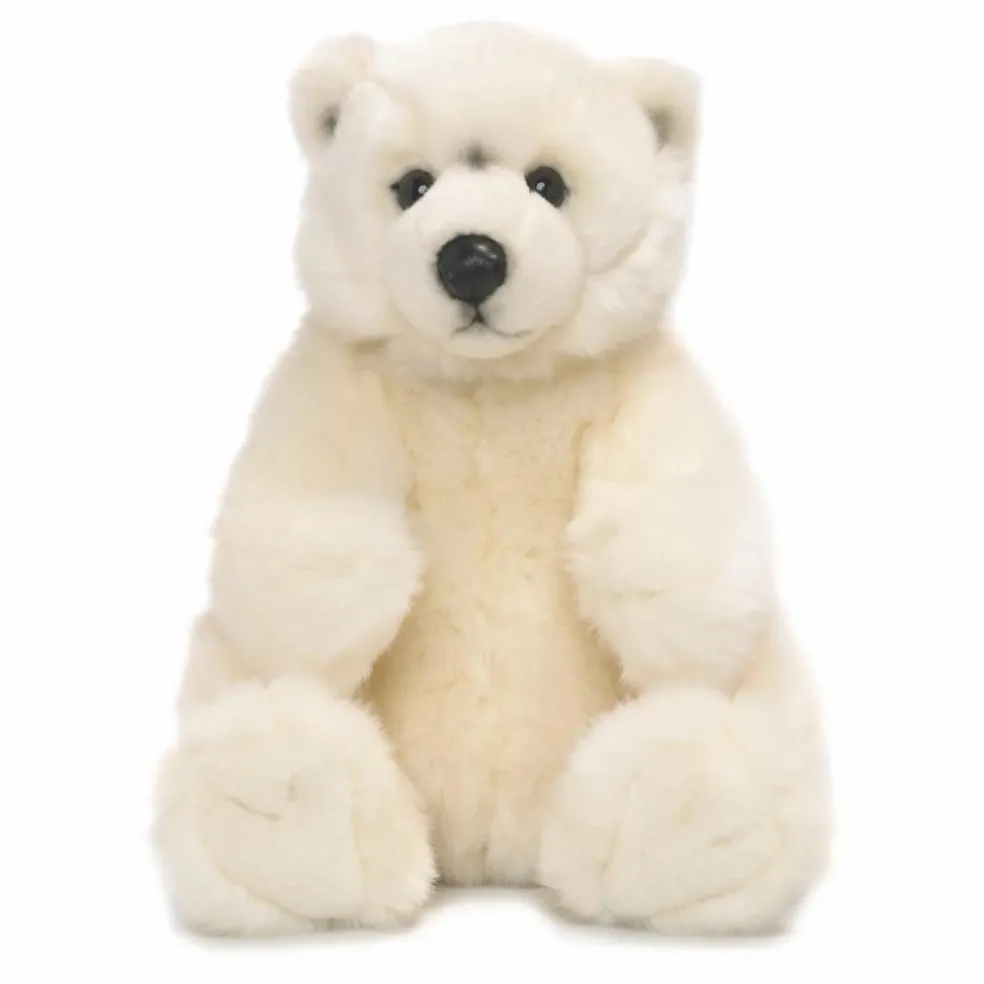 Peluche Ours polaire assis | Blanc