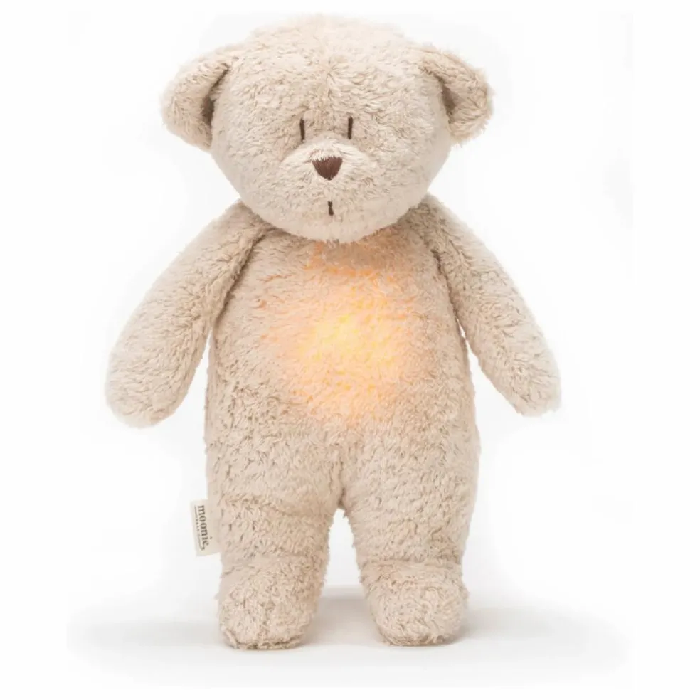 Peluche Ourson veilleuse musicale | Sable