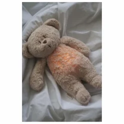 Peluche Ourson veilleuse musicale | Sable