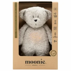 Peluche Ourson veilleuse musicale | Gris
