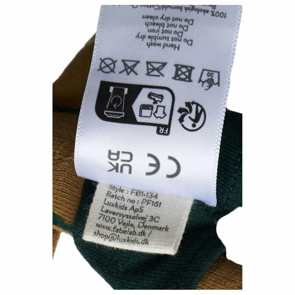 Peluche Pain d'Epices | Vert foncé