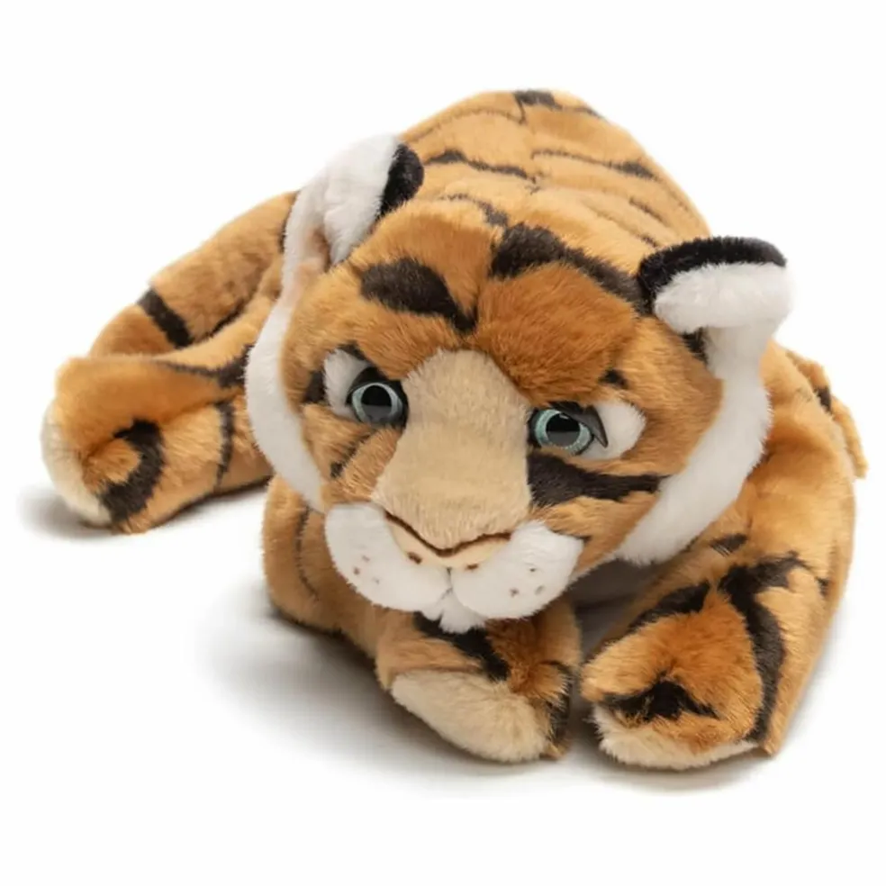 Peluche Tigre César 35 cm | Orange