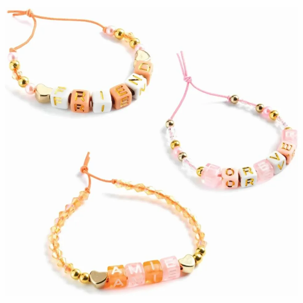 Perles Alphabets - Boîte de 1000 | Orange