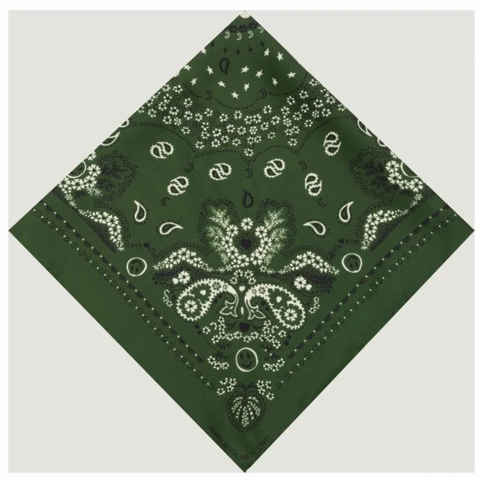 Petit Bandana Soie | Vert