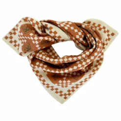 Petit Foulard Manika | Brun