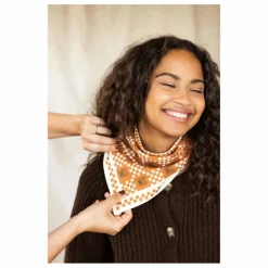 Petit Foulard Manika | Brun