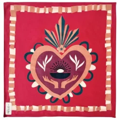 Petit foulard Manika | Rose fuschia