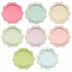 Petites assiettes - Meri Meri x Ladurée - Set de 8