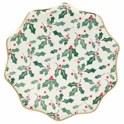 Petites assiettes Houx - set de 8
