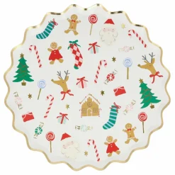 Petites assiettes Joli Noël - set de 8