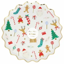 Petites assiettes Joli Noël - set de 8