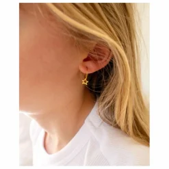 Petites Créoles Etoile x Smallable | Doré