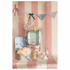 Petites valises de rangement Cœurs - Meri Meri x Liberty